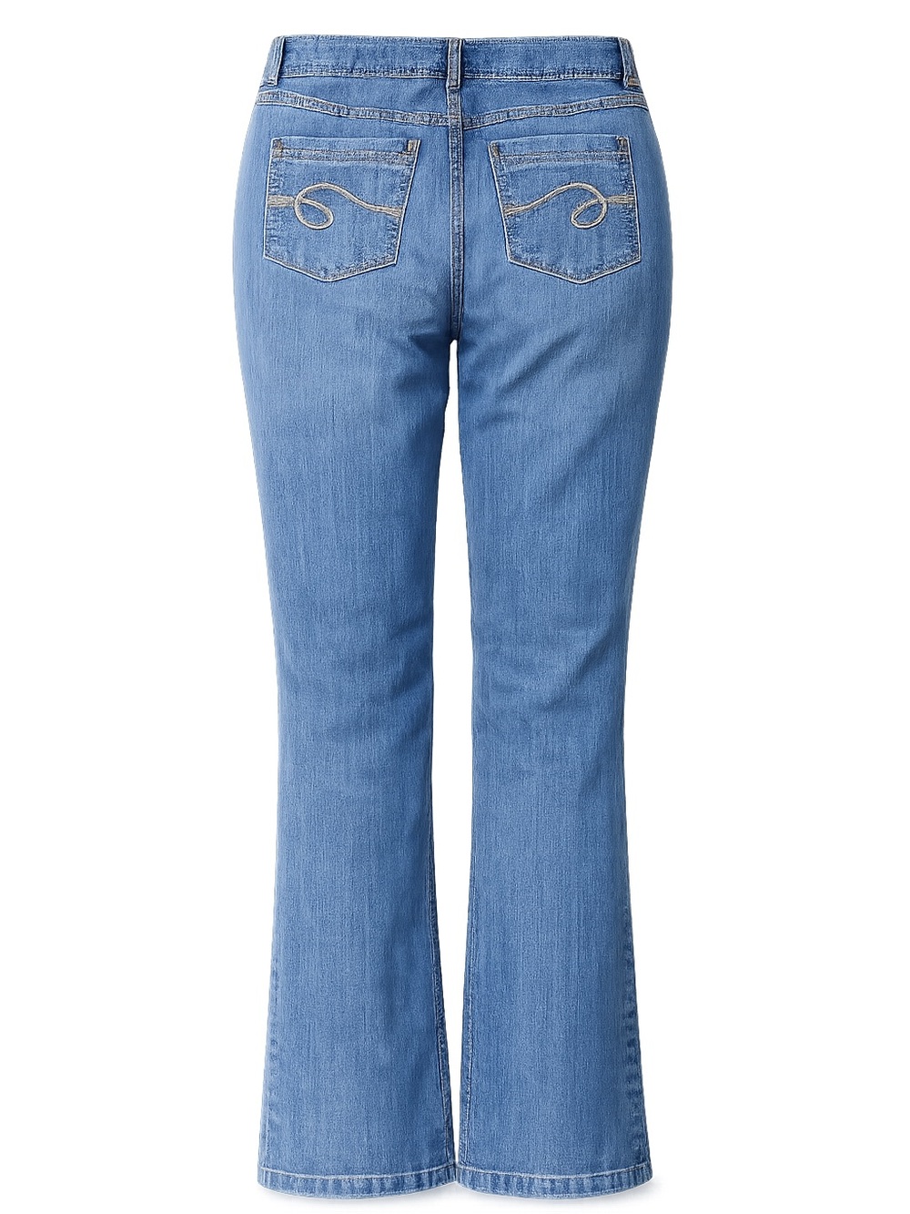 Lee Riders Petite 14P Relaxed Straight Bootcut Jeans - Picture 3 of 5